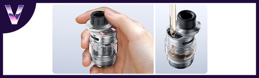 Remplissage facile du clearomiseur Z Subohm 5 de GeekVape